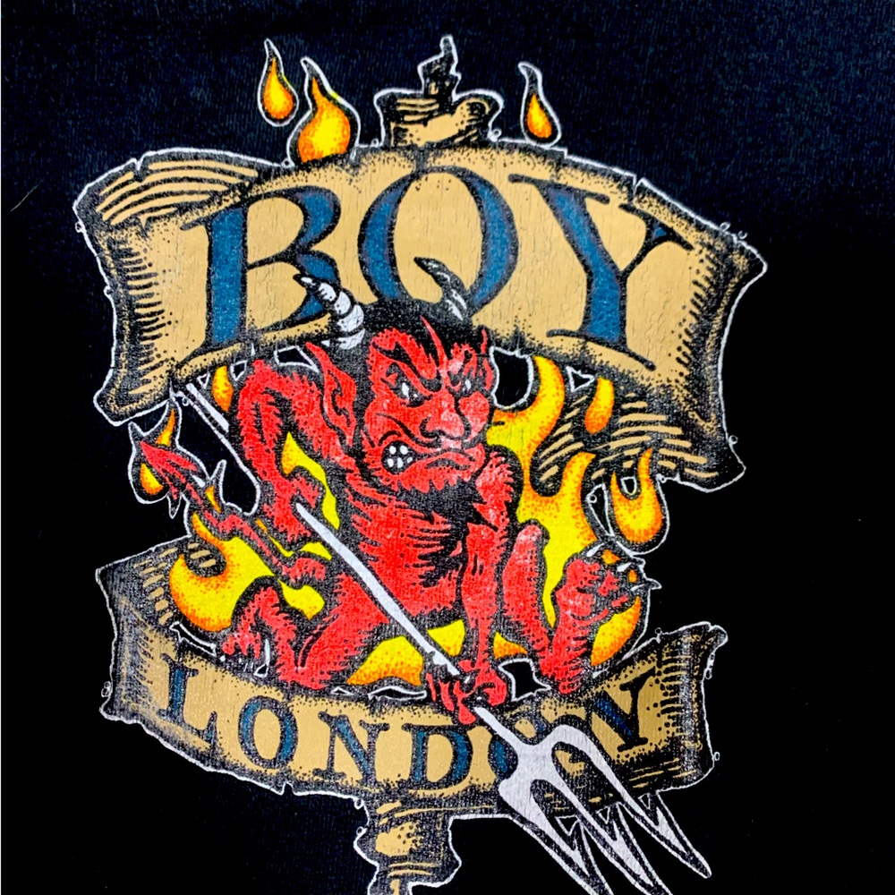 Boy London -authentic brand t shirt-Devil